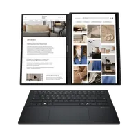ASUS Zenbook Duo UX8406CA- -ISSQL5X Intel Core Ultra 7 255H Hybride (2-en-1) 35,6 cm (14") Écran tactile WUXGA 32 Go LPDDR5x-SDRAM 1 To SSD Wi-Fi 7 (802.11be) Windows 11 Pro Gris - 5