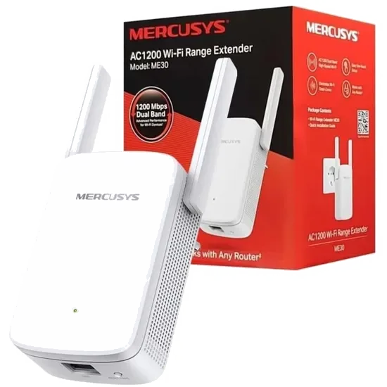 Point d'Accès Répéteur WiFi Mercusys ME30 (AC1200)