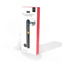 Télécommande de présentation sans fil WE avec pointeur laser intégré,