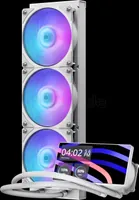 Kit Watercooling AIO Cooler Master MasterLiquid Core LCD RGB - 360mm (Blanc)