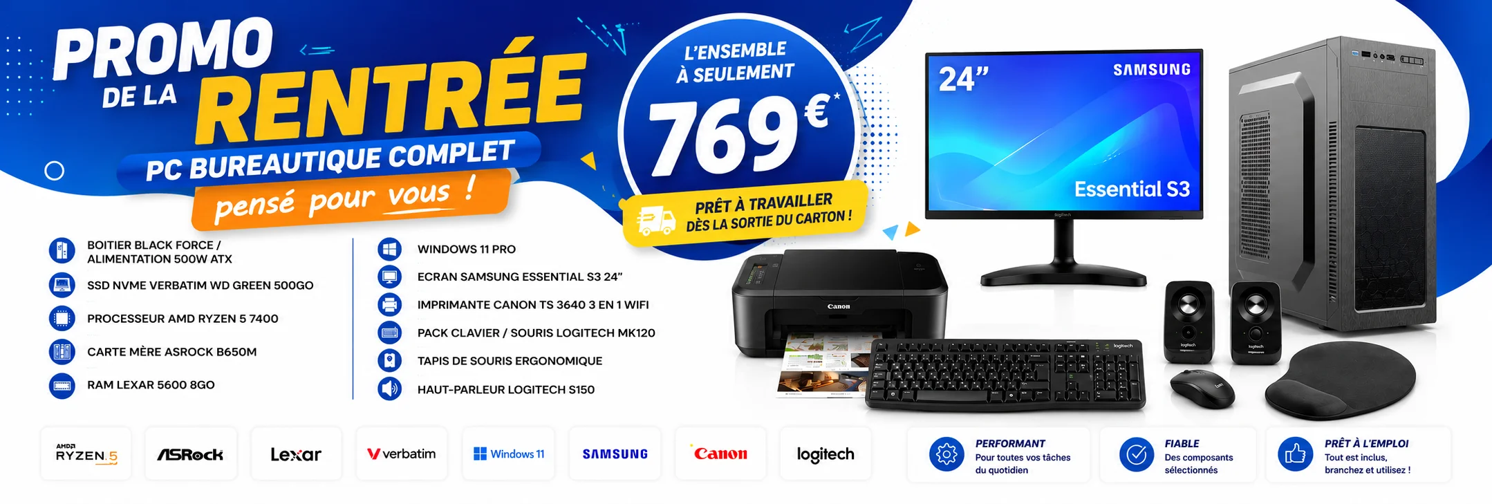 Promo rentrée 2026